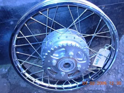 Honda CB400/4 Rear